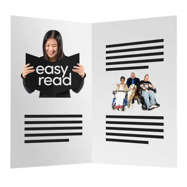 an easy read booklet