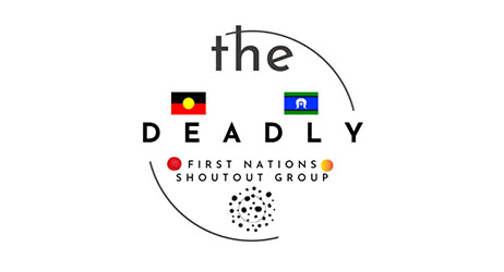 The deadly first nations shoutout group logo