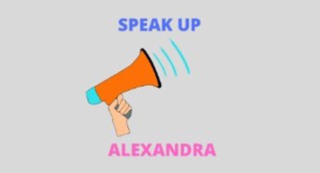 Speak up Alexandra logo