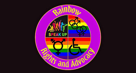 Rainbow rights and Advocacy logo