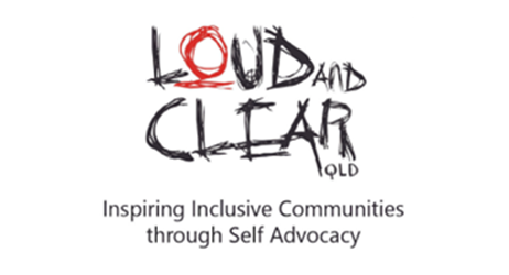 Advocacy Group Queensland - Loud and Clear logo
