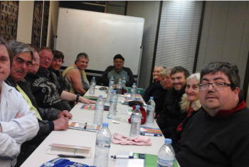 Picture of committee members from Wagga Wagga Self Advocacy Support Group committee